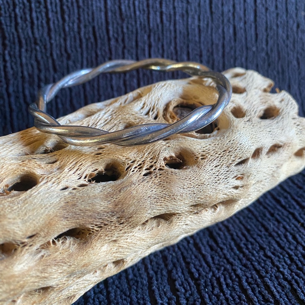 Tiffany & Co. Twisted Silver Bangle